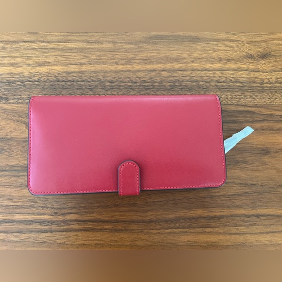 Coach Smooth Leather Skinny Phone Wallet - Picture 2 of 5